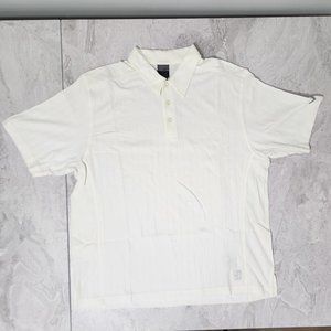 Nike Dri-Fit Tennis Short Sleeve Tee Men's Cream Size Large New